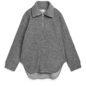 Cozy Oversized Trui Met Rits
